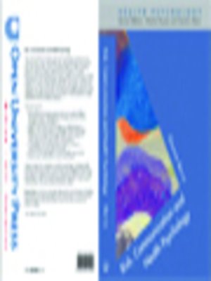 cover image of Risk, Communication and Health Psychology